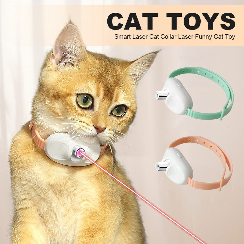 Smart Laser Cat Collar Laser Funny Cat Toy