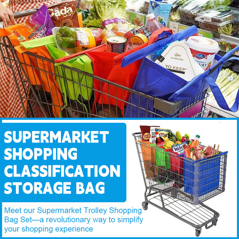 Supermarket Shopping Classification Storage Bag