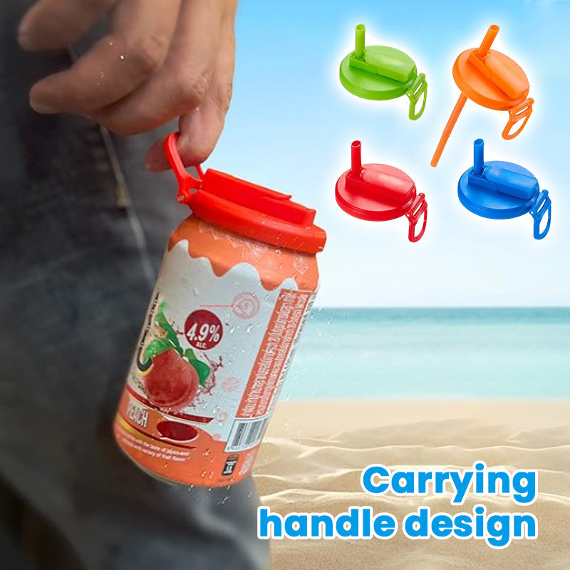 Silicone Straw Soda Can Cap