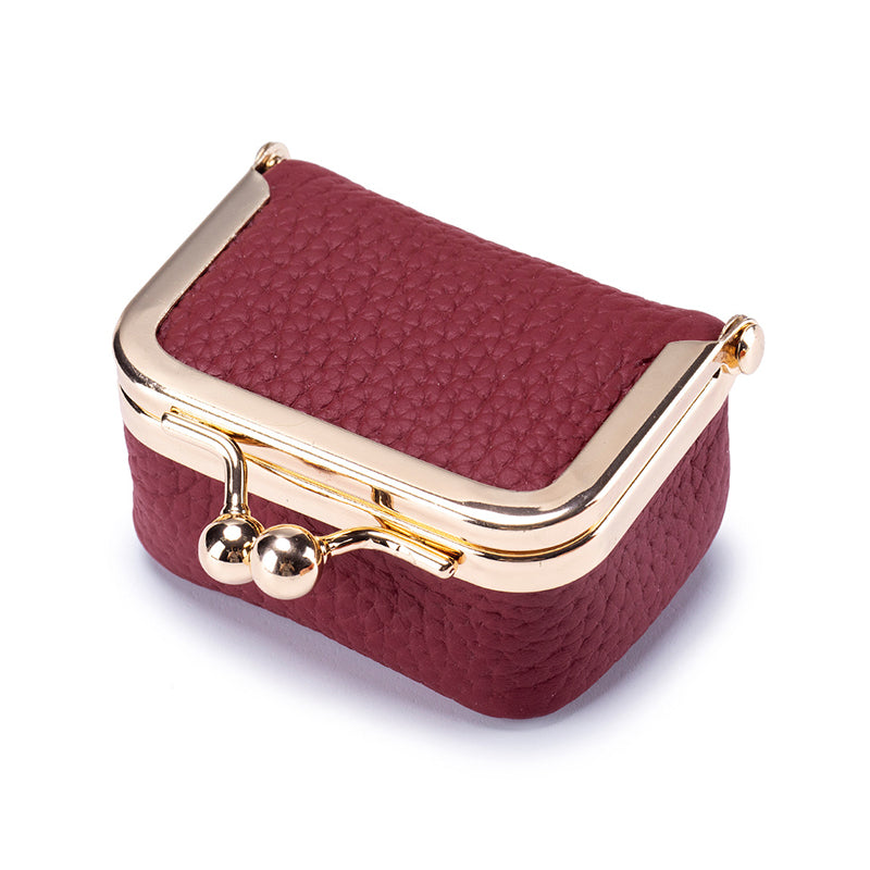 Genuine Leather Mini Jewelry Box